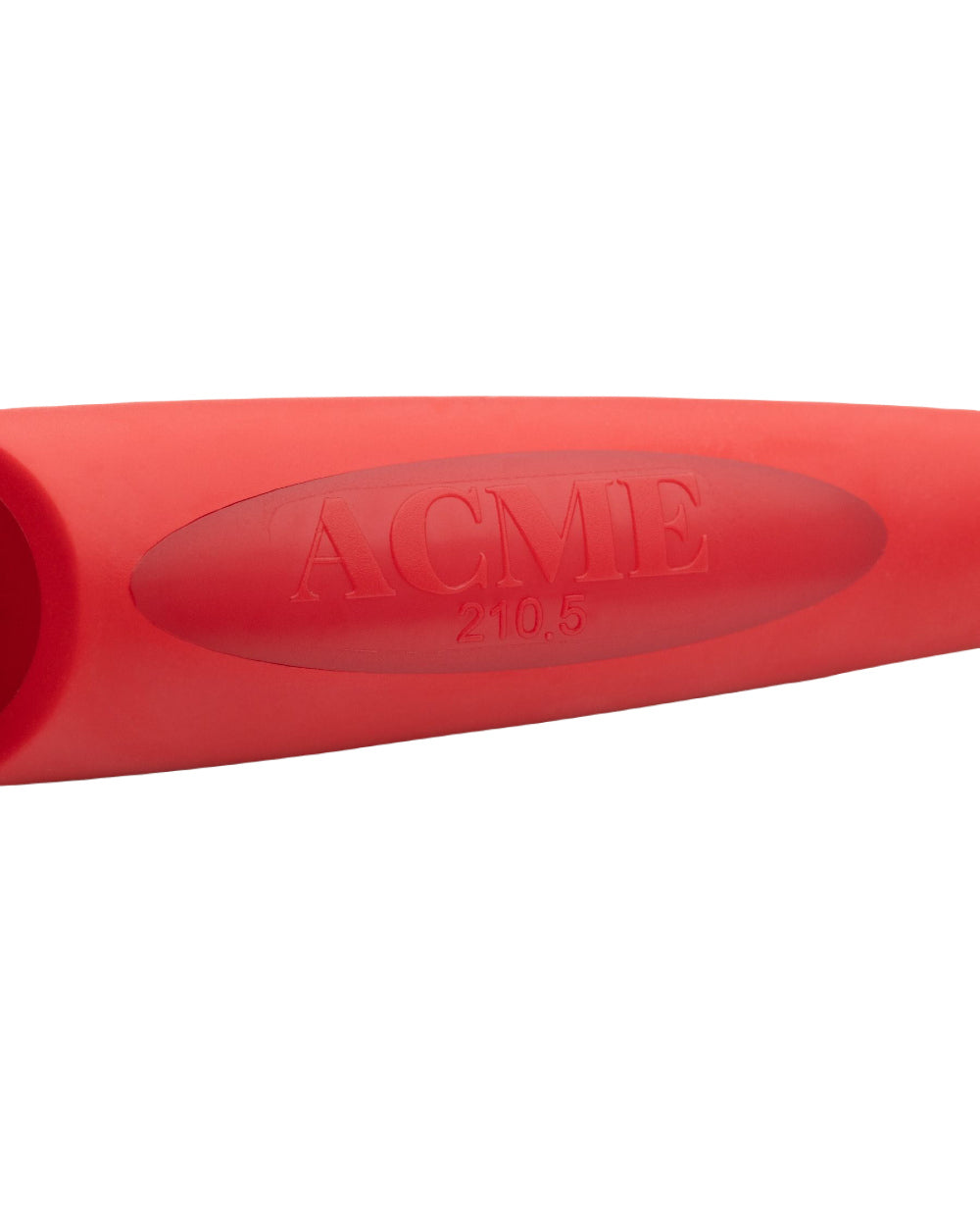 Carmine Red Coloured Acme 210.5 Alpha Dog Whistle on white background #colour_carmine-red