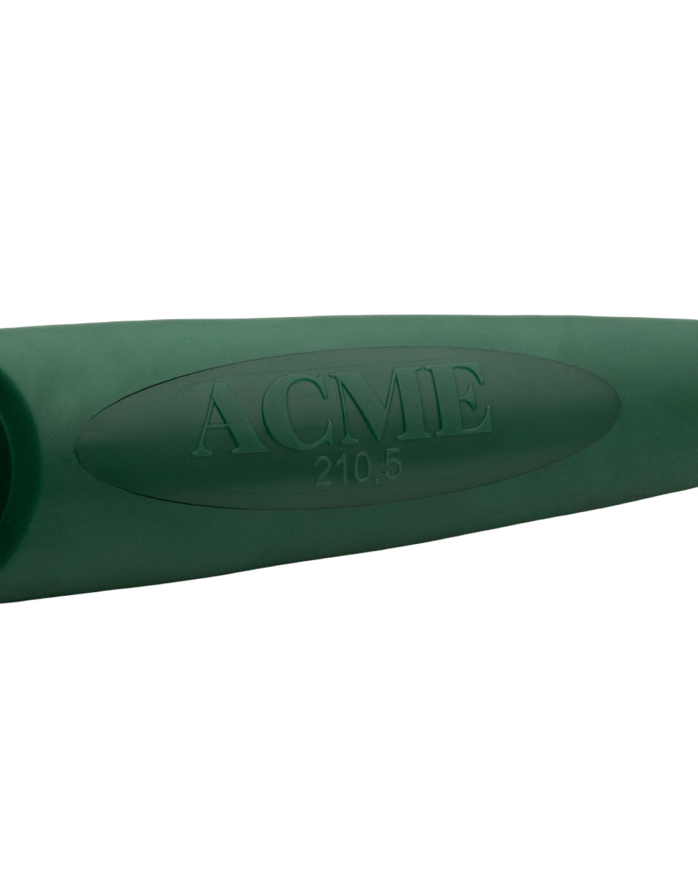 Forest Green Coloured Acme 210.5 Alpha Dog Whistle on white background #colour_forest-green
