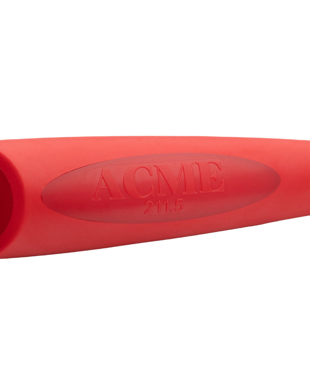 Carmine Red Coloured Acme 211.5 Alpha Dog Whistle on white background #colour_carmine-red