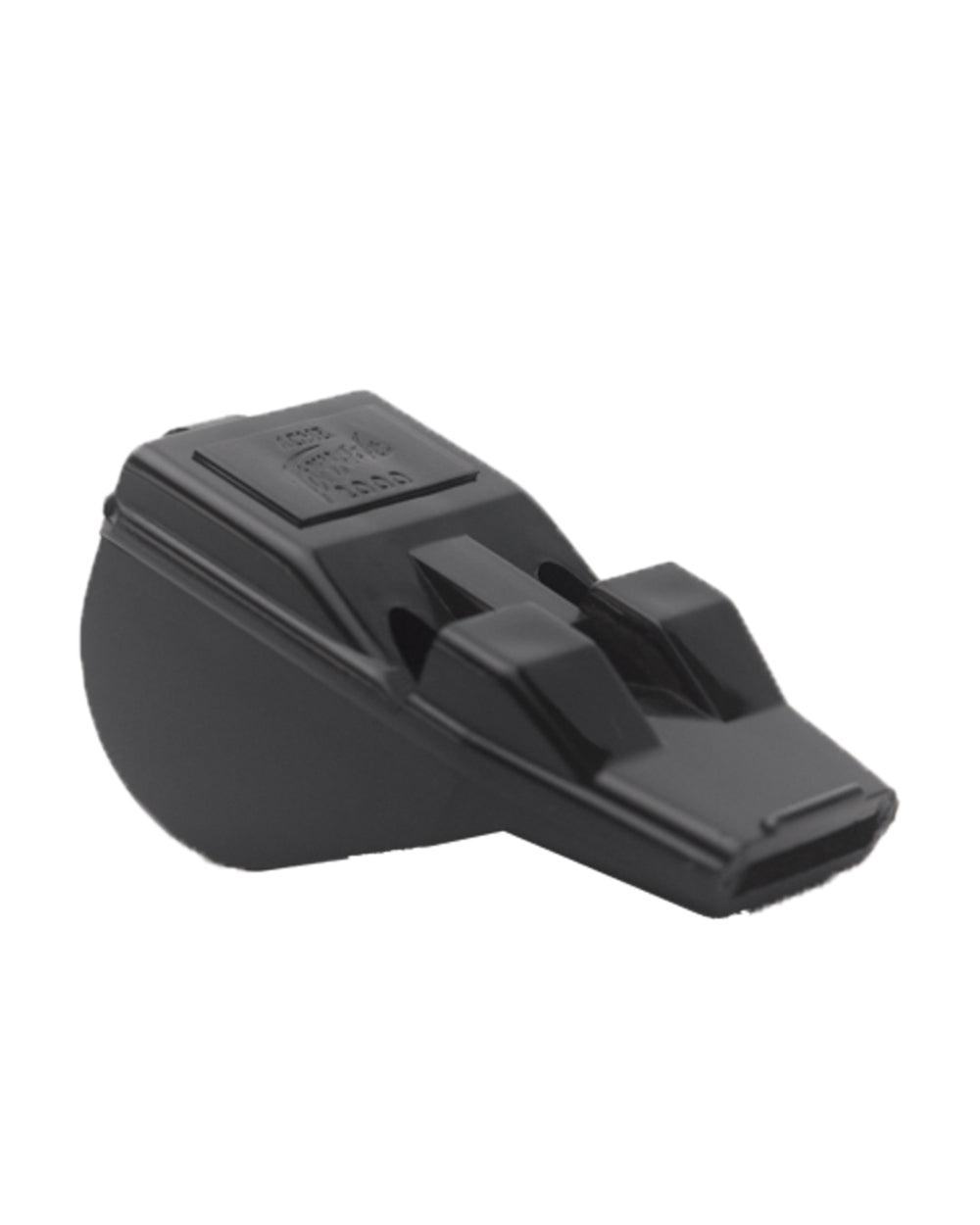Black Coloured Acme Tornado Sports Whistle on white background #colour_black