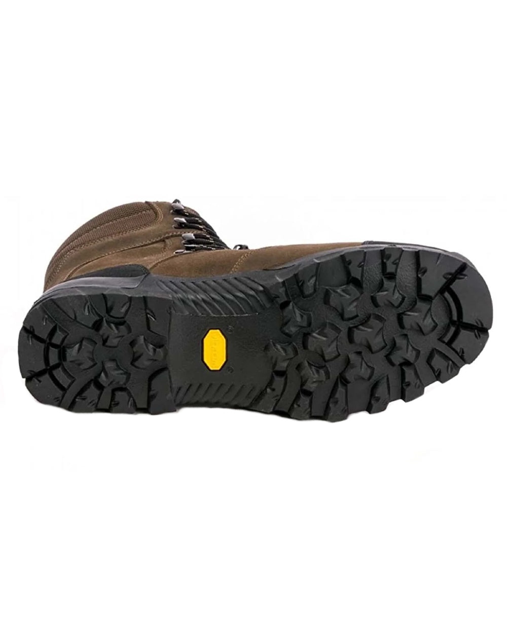 Sepia coloured Aigle Altavio High Gore-Tex Boots on white background #colour_sepia