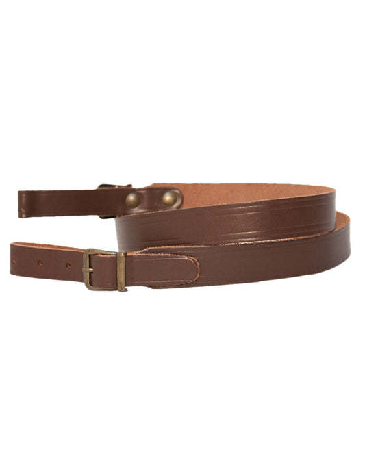 Brown Coloured Bisley Basic Sling Brown Leather on white background #colour_brown