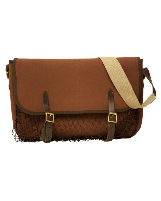 Fox Coloured Bisley Canvas Game Bag on white background #colour_fox