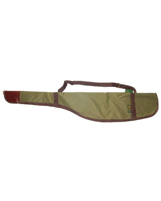 Green Coloured Bisley Canvas Rifle Cover on white background #colour_green