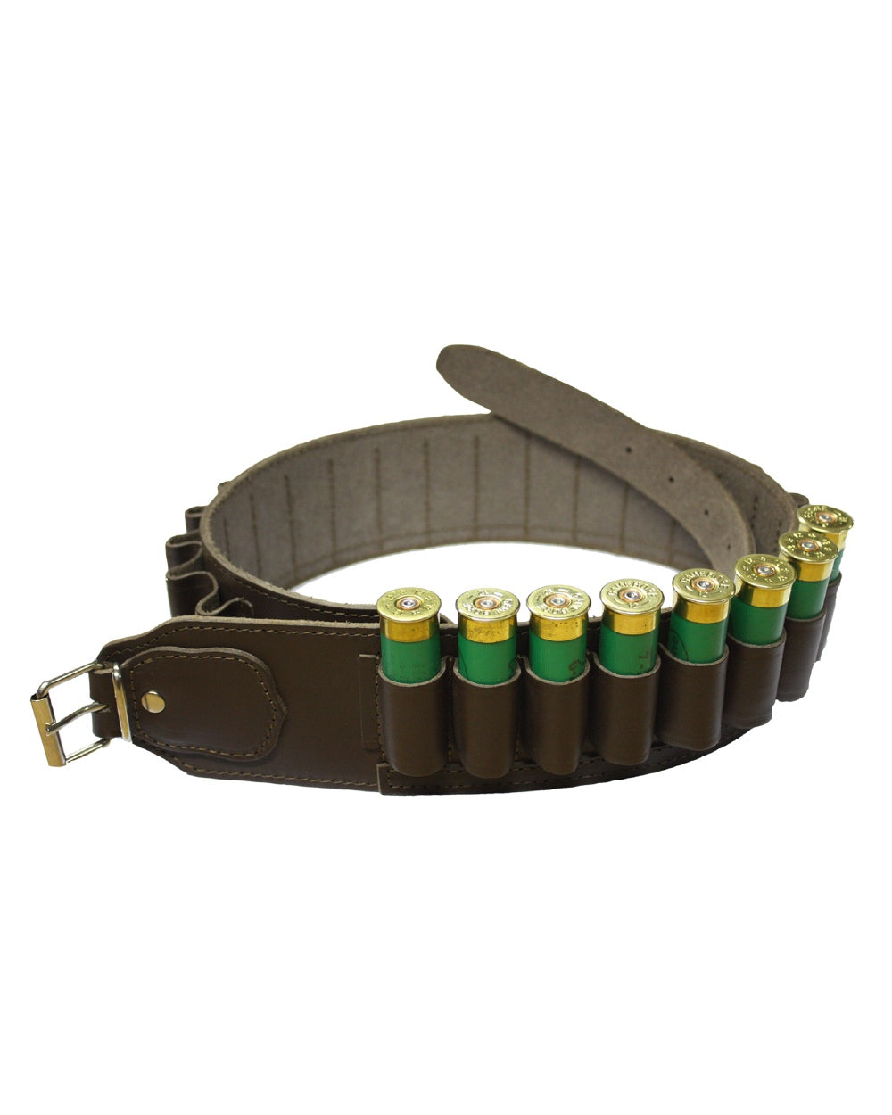 Bisley Cartridge Leather Belt on white background