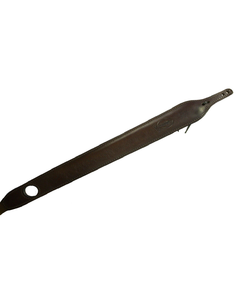 Dark Brown Coloured Bisley Cobra Thumbhole Deluxe Sling on white background #colour_dark-brown