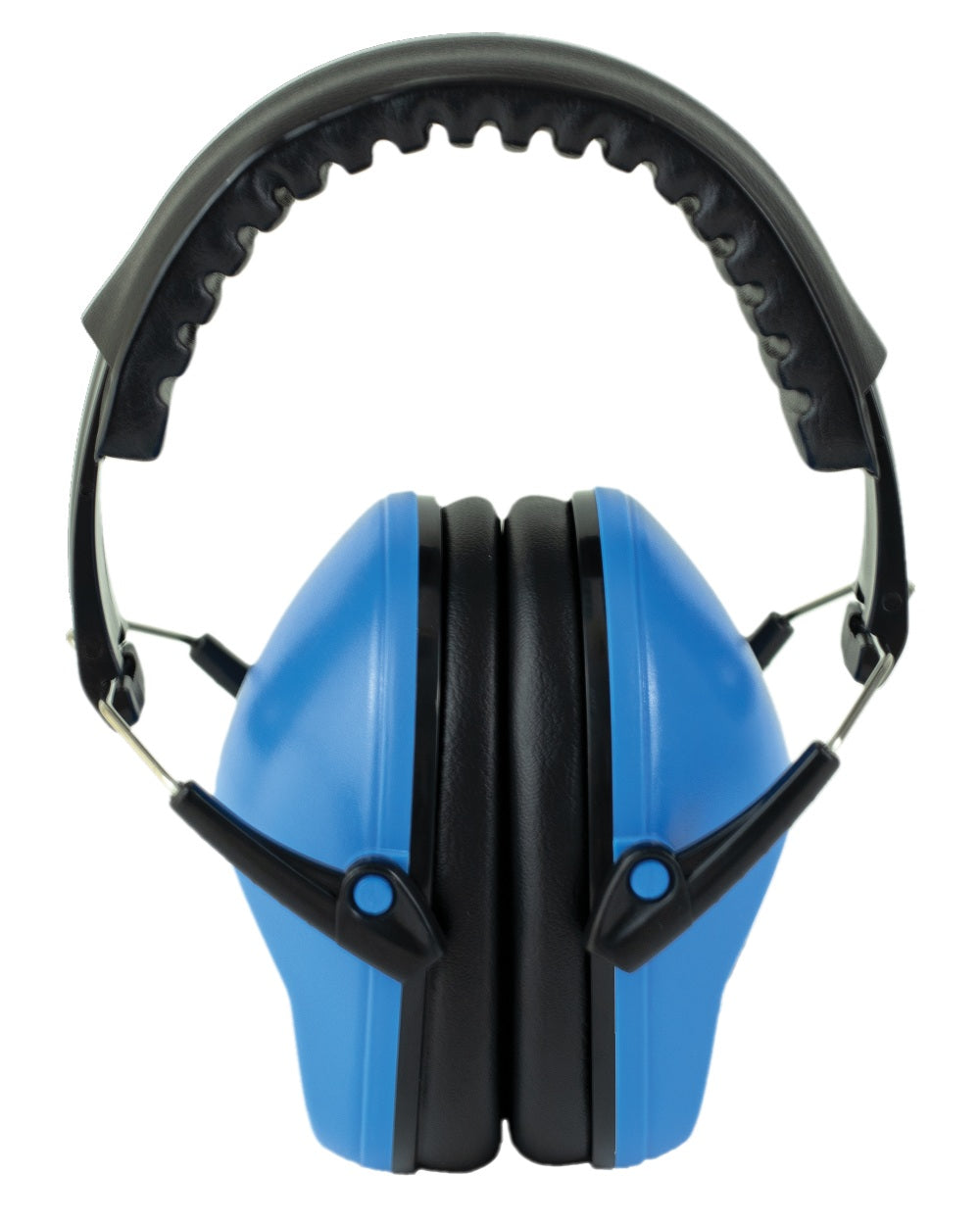 Light Blue Coloured Bisley Compact Hearing Protection on white background #colour_light-blue