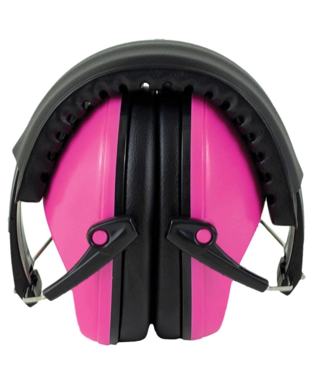 Pink Coloured Bisley Compact Hearing Protection on white background #colour_pink
