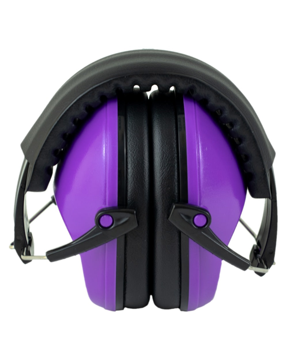 Purple Coloured Bisley Compact Hearing Protection on white background #colour_purple
