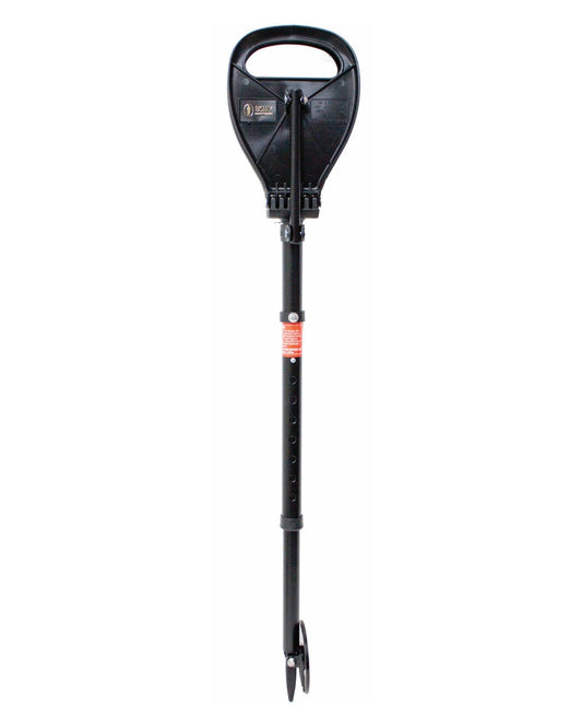 Black Coloured Bisley Deluxe Field Seat Stick on white background #colour_black