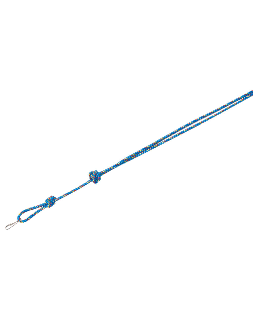 Blue Coloured Bisley Multicoloured Lanyards on white background #colour_blue