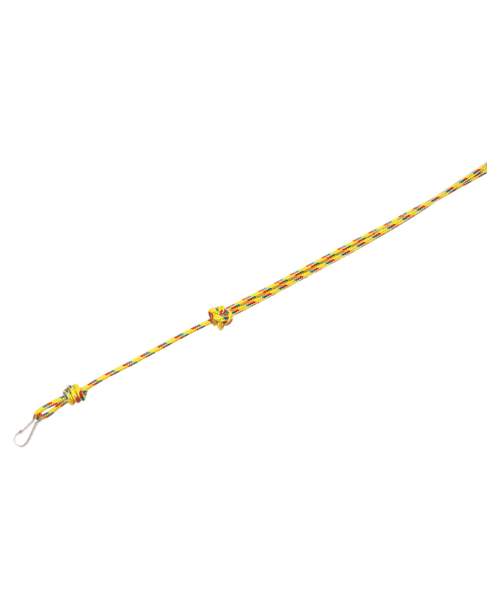 Yellow Coloured Bisley Multicoloured Lanyards on white background #colour_yellow
