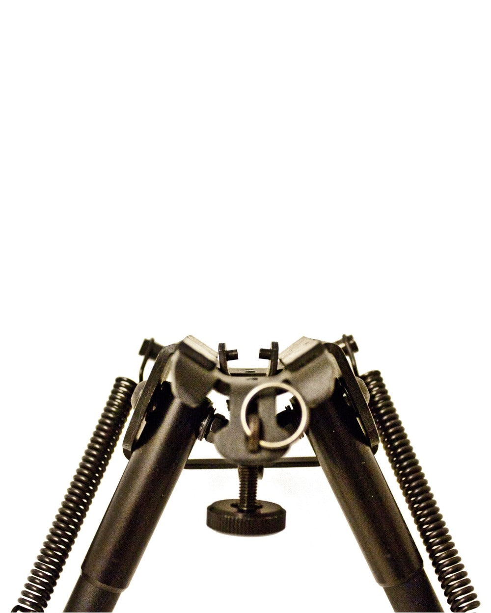 Bisley Rifle Bipod Fixed On White Background