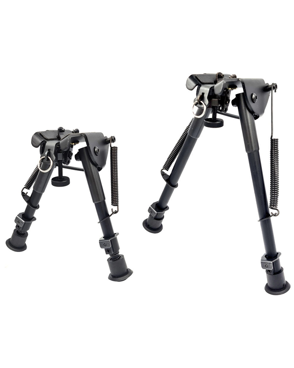 Bisley Rifle Bipod Fixed On White Background