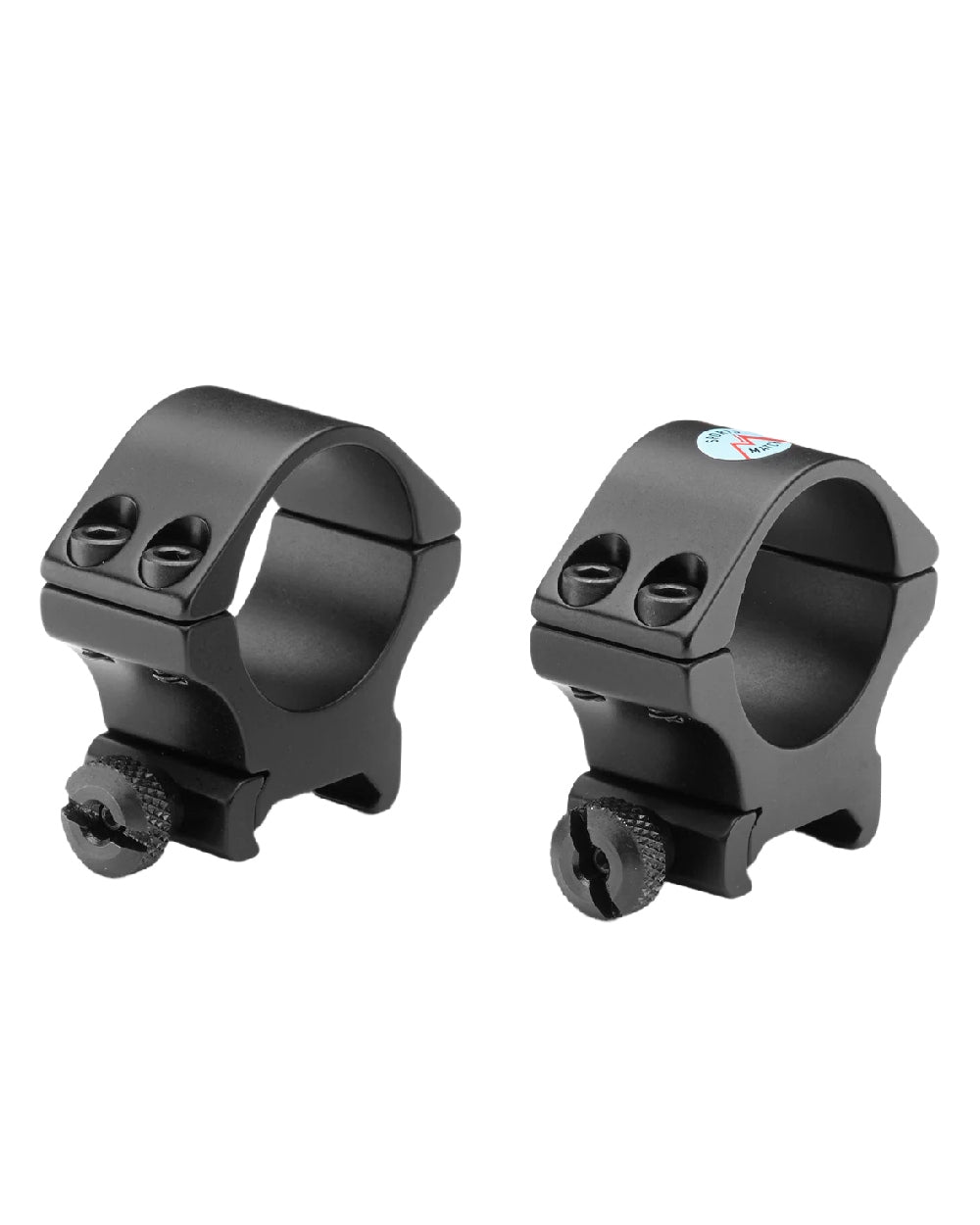 Bisley TO78 30mm Two Piece Weaver Mount On White Background