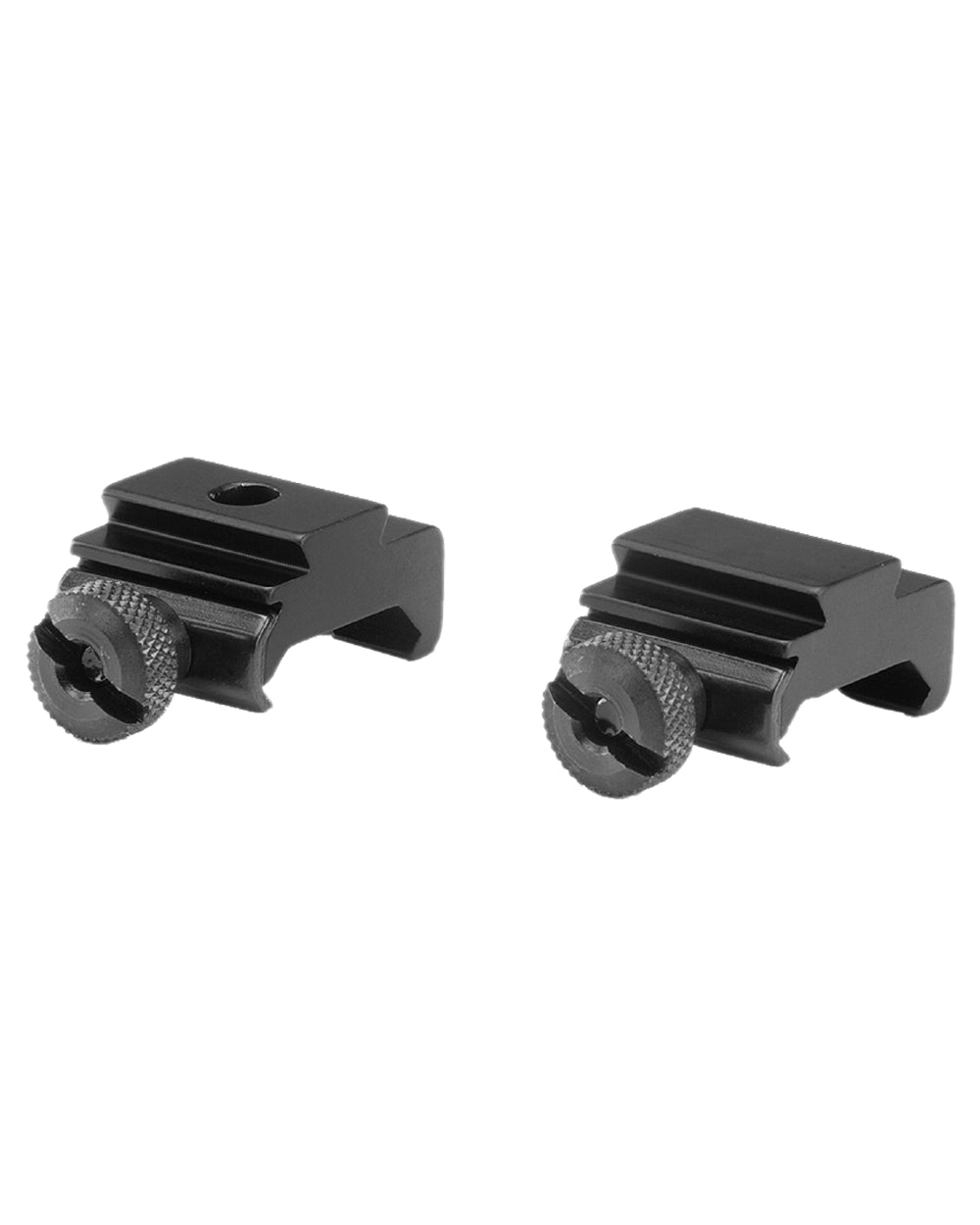 Bisley Weaver/Picatinny to Dovetail Adapters Pair On White Background