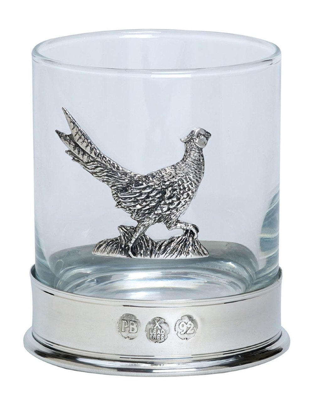 Bisley whisky Glasses In Running Pheasant on a white background #style_running-pheasant