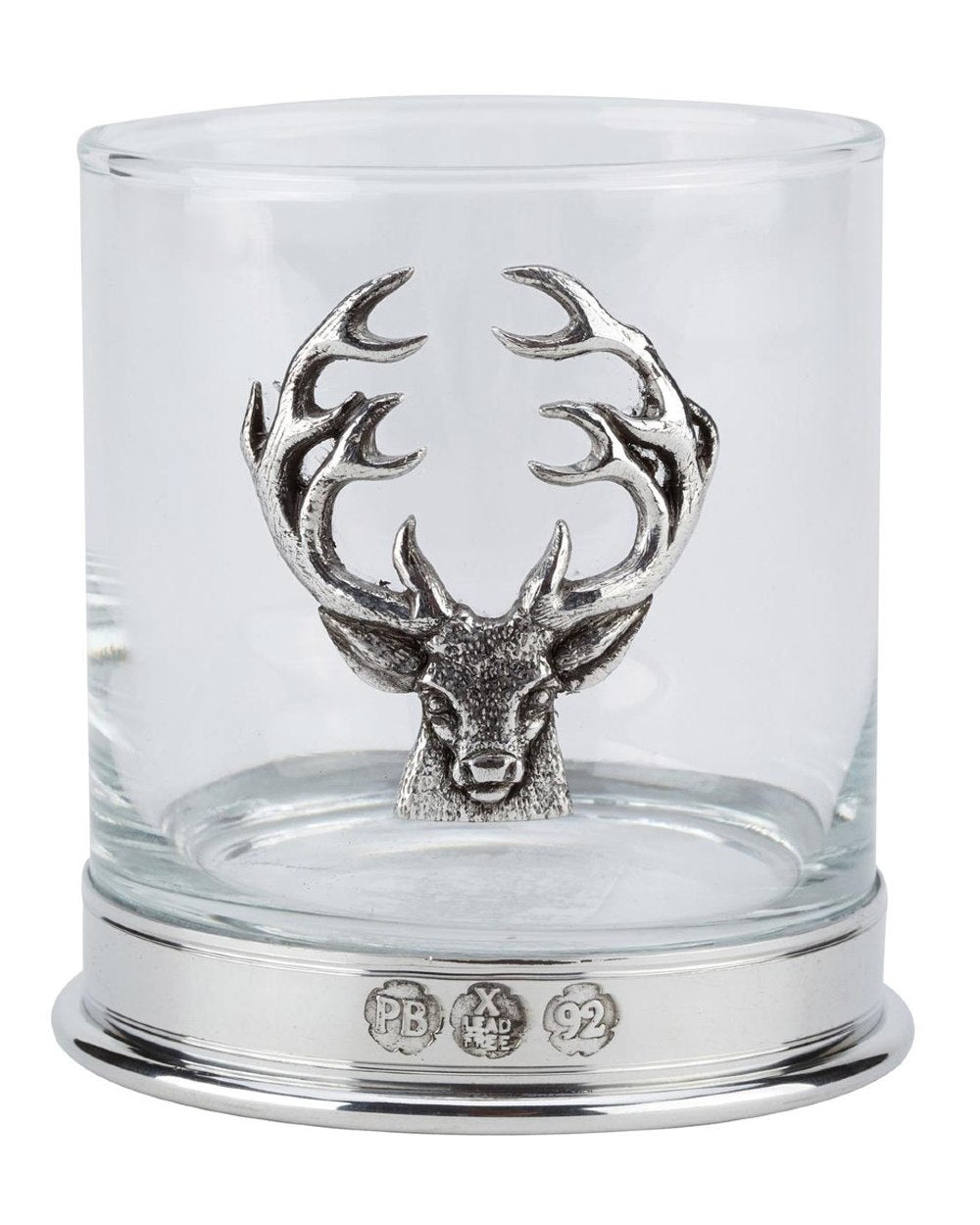 Bisley whisky Glasses in stag on a white background #style_stag