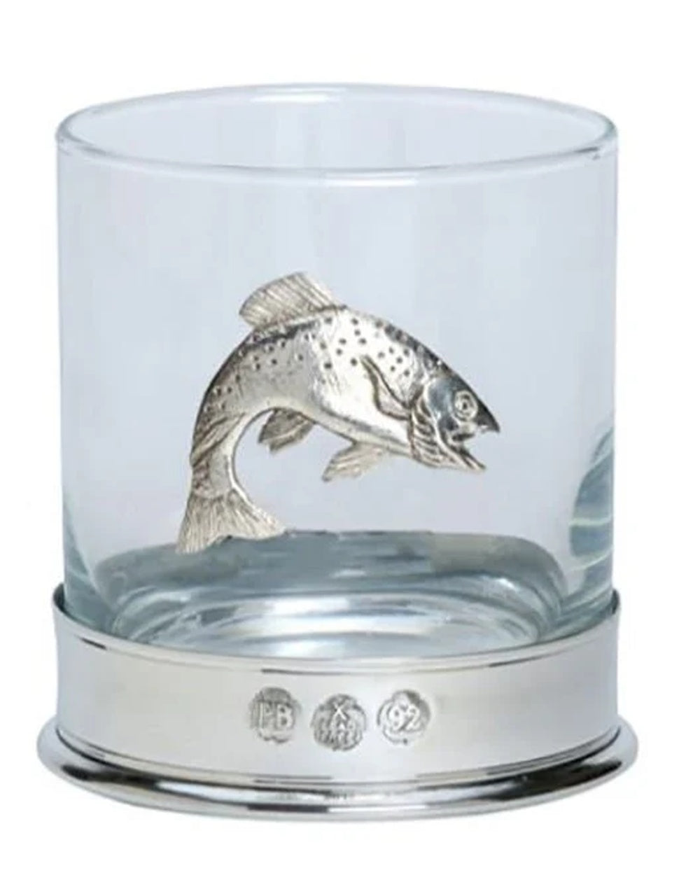 Bisley Whisky Glasses in trout on a white background #style_trout
