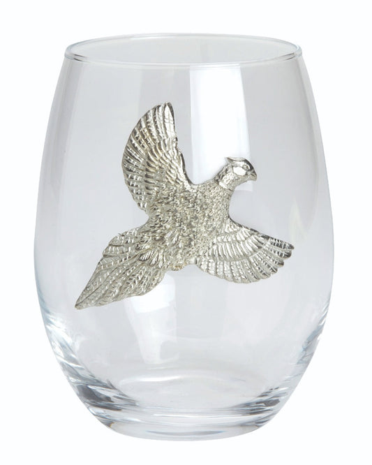 Flying Pheasant Styled Bisley Wine Tumbler on a white background #style_flying-pheasant