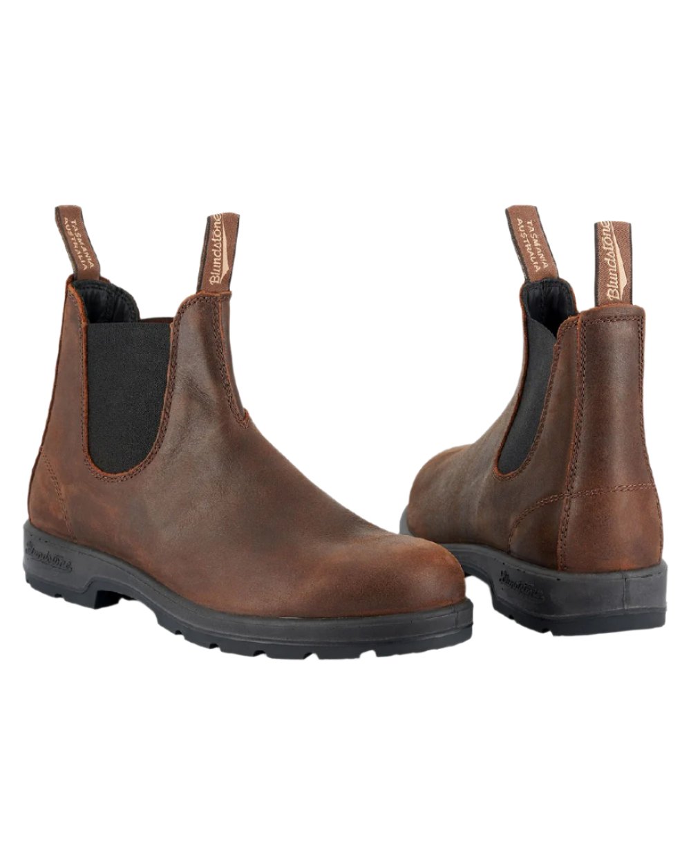 Antique brown coloured Blundstone 1609 Antique Brown Boots on white background #colour_antique-brown