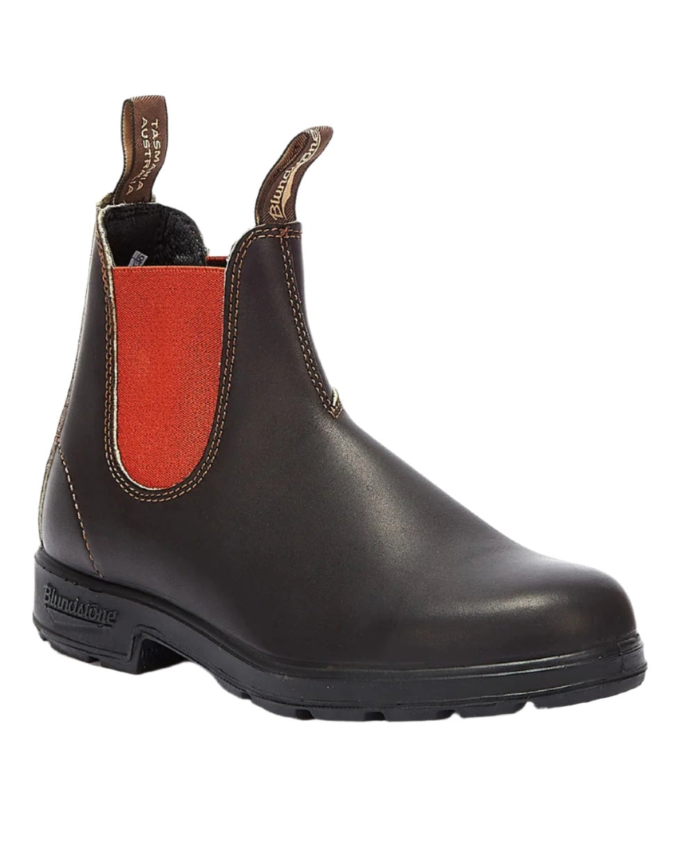 Brown Terracotta coloured Blundstone 1918 Brown Terracotta Chelsea Boots on white background #colour_brown-terracotta