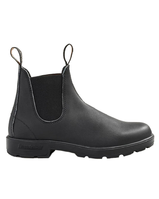 Black coloured Blundstone 510 Original Voltan Black Leather Boots on white background #colour_black