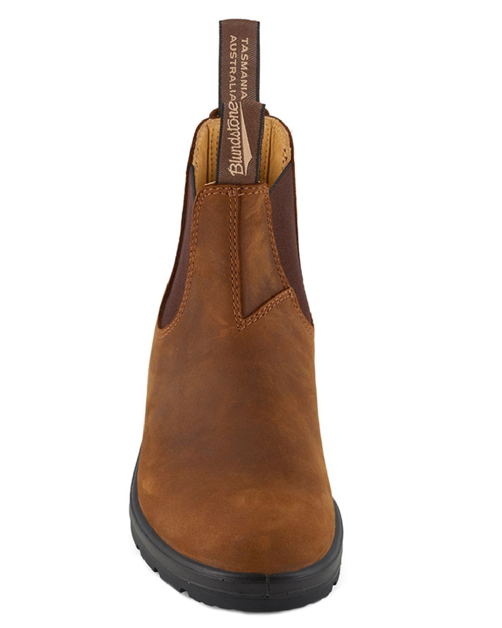 Saddle Brown coloured Blundstone 562 Saddle Brown Leather Boots on white background #colour_saddle-brown
