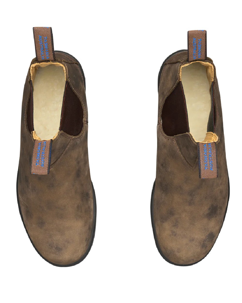 Rustic Brown coloured Blundstone 584 Waterproof Rustic Brown Leather on white background #colour_rustic-brown