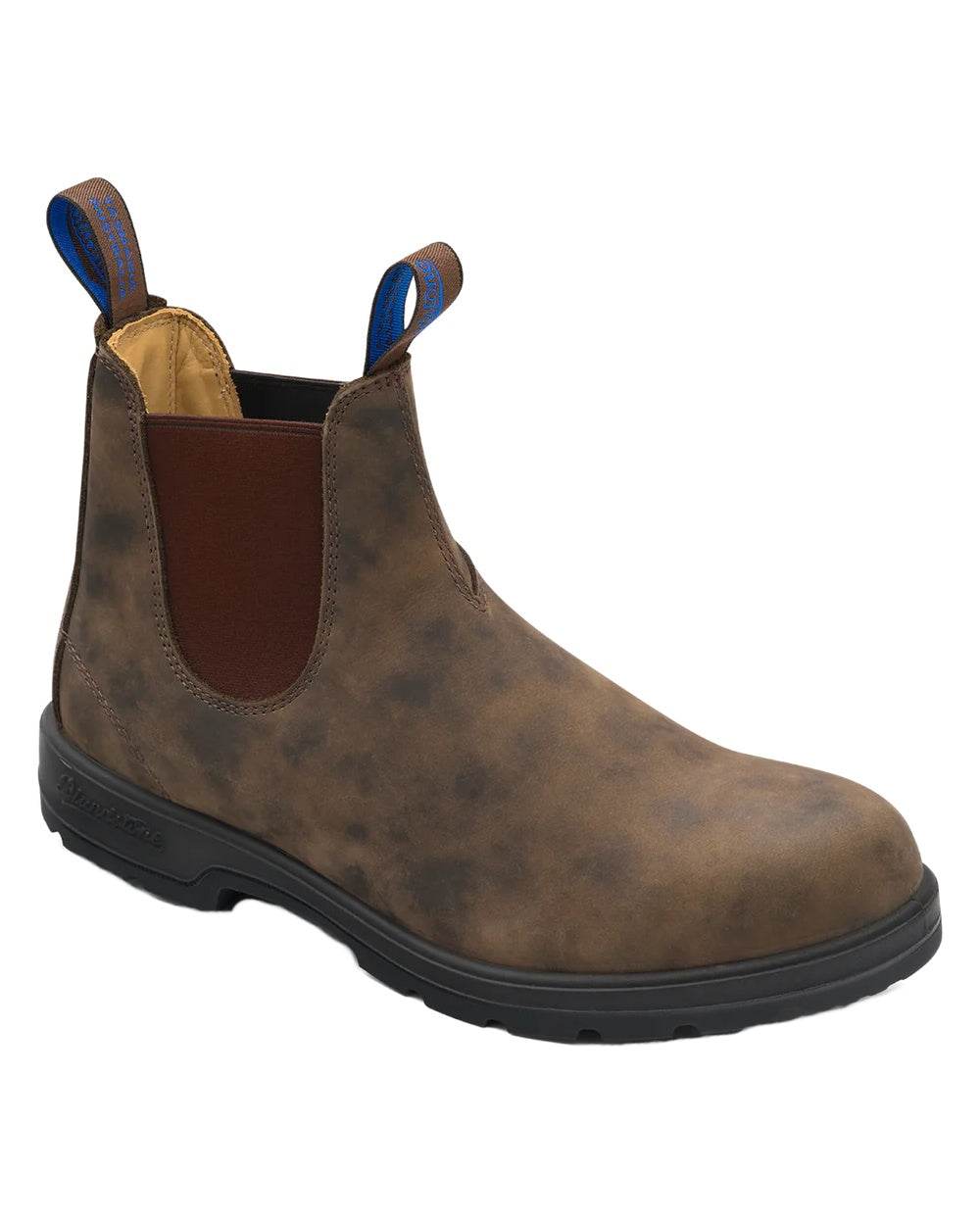 Rustic Brown coloured Blundstone 584 Waterproof Rustic Brown Leather on white background #colour_rustic-brown