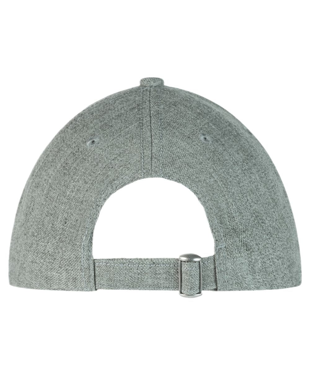 Heather Grey Coloured Buff Chill Baseball Cap on white background #colour_heather-grey