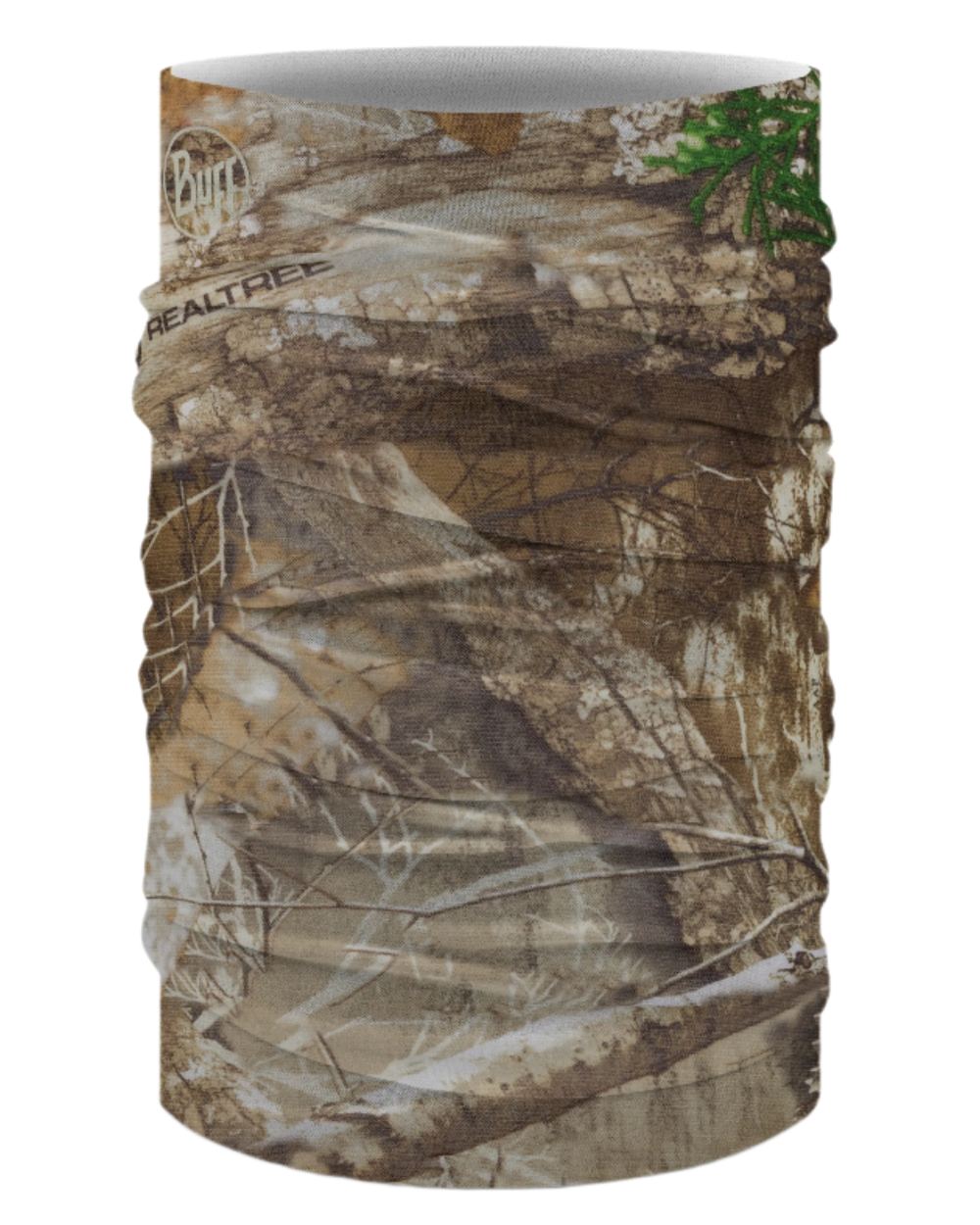 Forest Coloured Buff Coolnet UV Realtree Edge Neckwear on white background #colour_forest