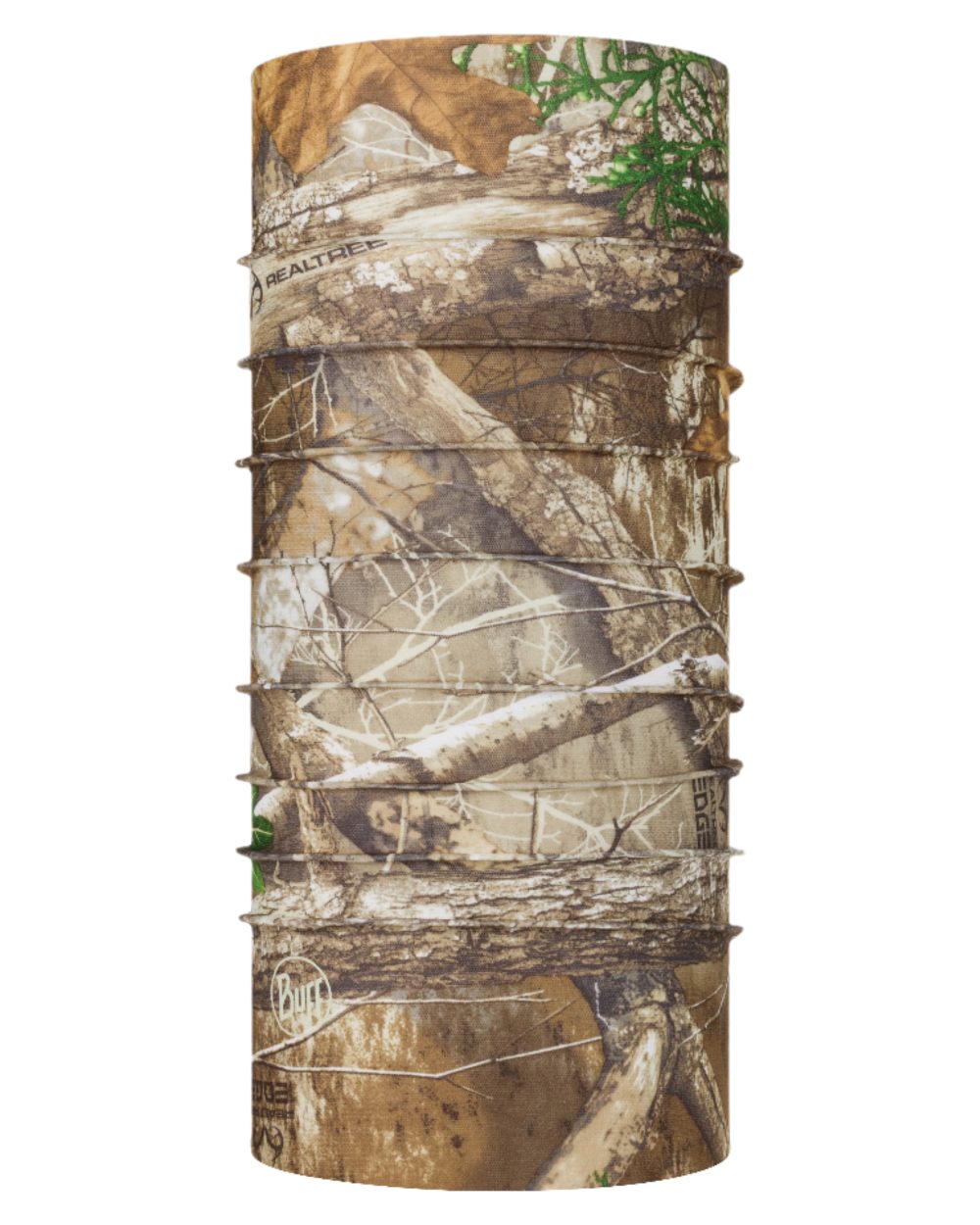 Forest Coloured Buff Coolnet UV Realtree Edge Neckwear on white background #colour_forest