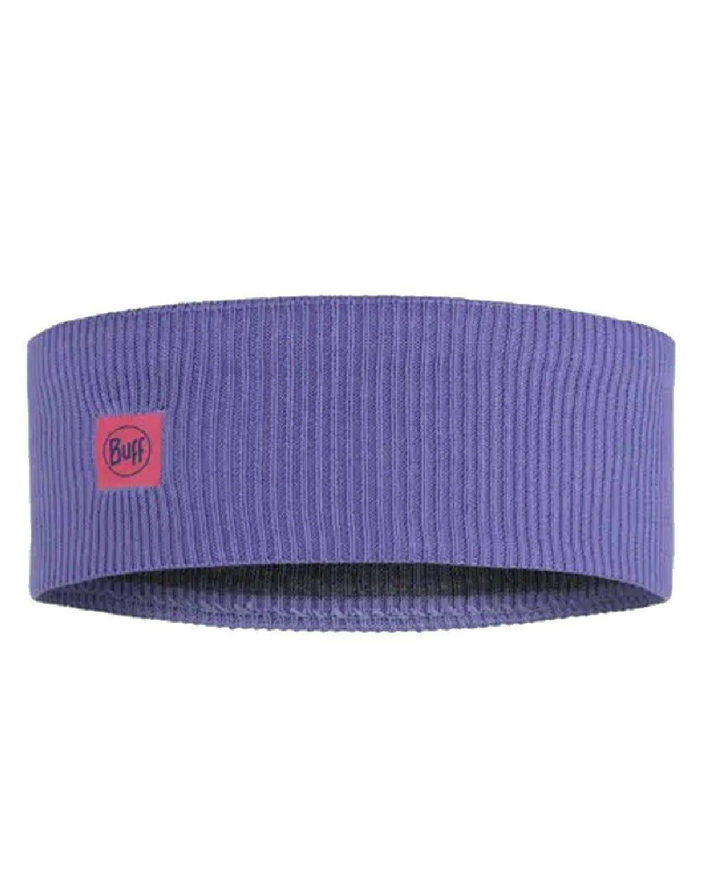 Iris Coloured Buff CrossKnit Headband on white background #colour_iris