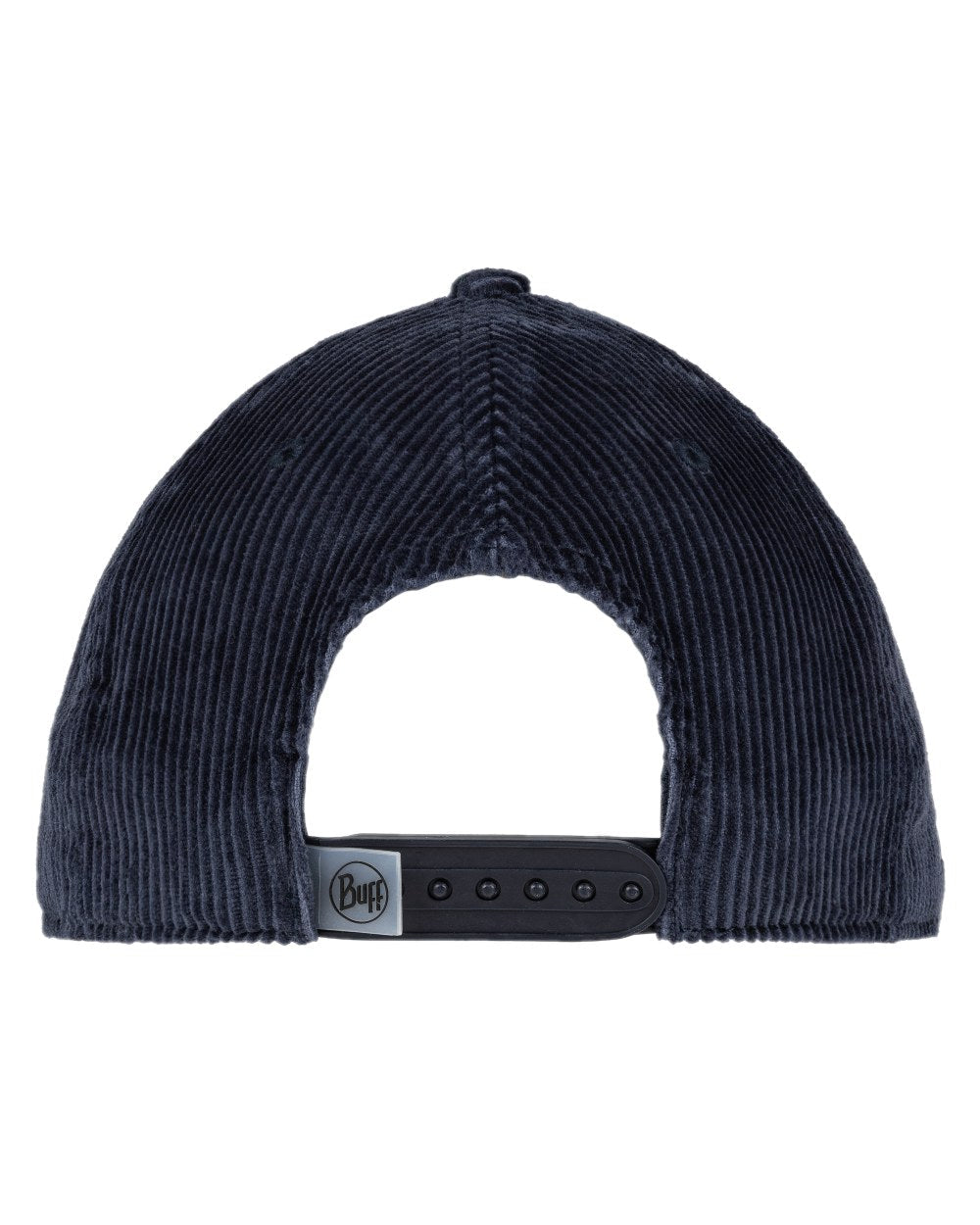 Navy Coloured Buff Dister Chill Trucker Cap on white background #colour_navy
