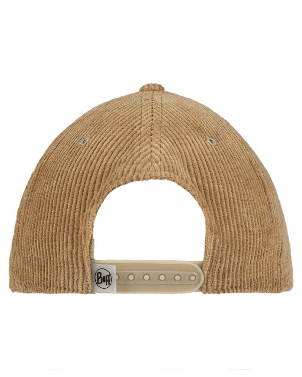 Peanut Coloured Buff Dister Chill Trucker Cap on white background #colour_peanut