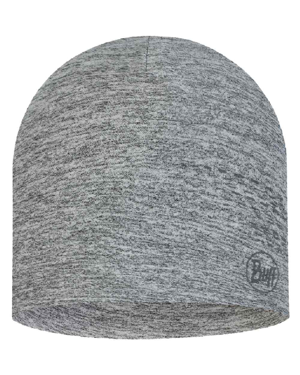 Light Grey Coloured Buff DryFlx Beanie on white background #colour_light-grey