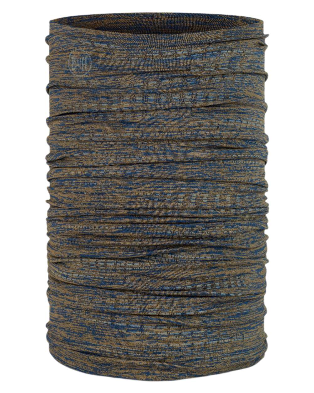 Brindle Brown Coloured Buff DryFlx Neck Gaiter on white background #colour_brindle-brown