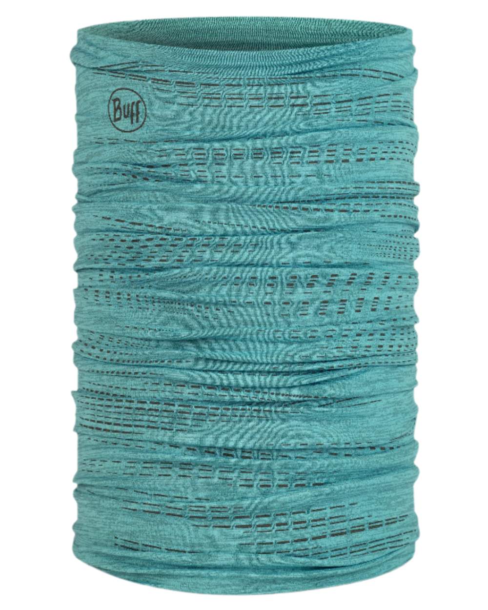 Pool Coloured Buff DryFlx Neck Gaiter on white background #colour_pool