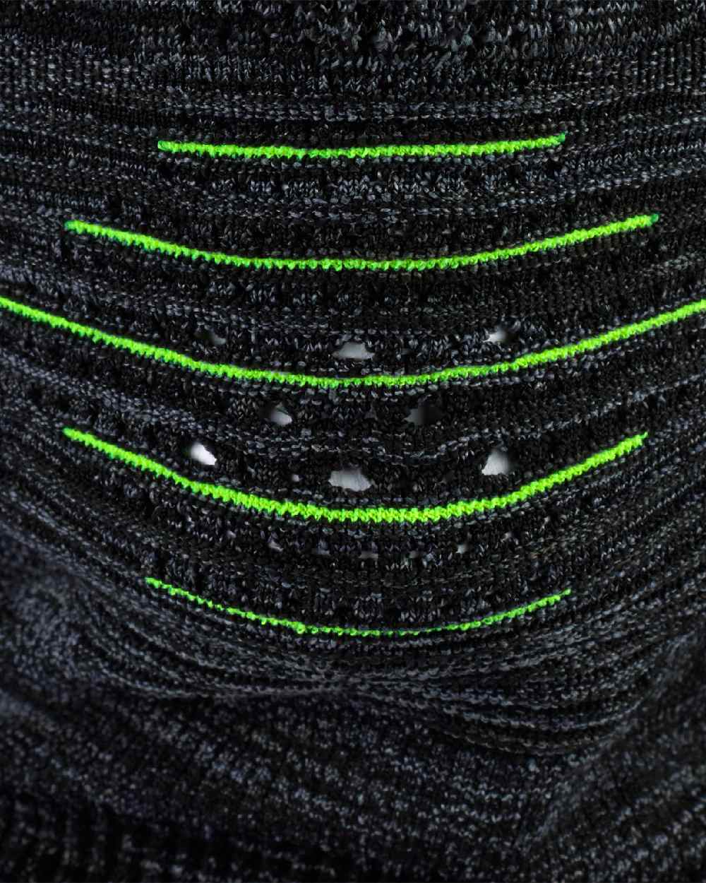 Black Coloured Buff Dryflx Pro Solid Balaclava on white background #colour_black
