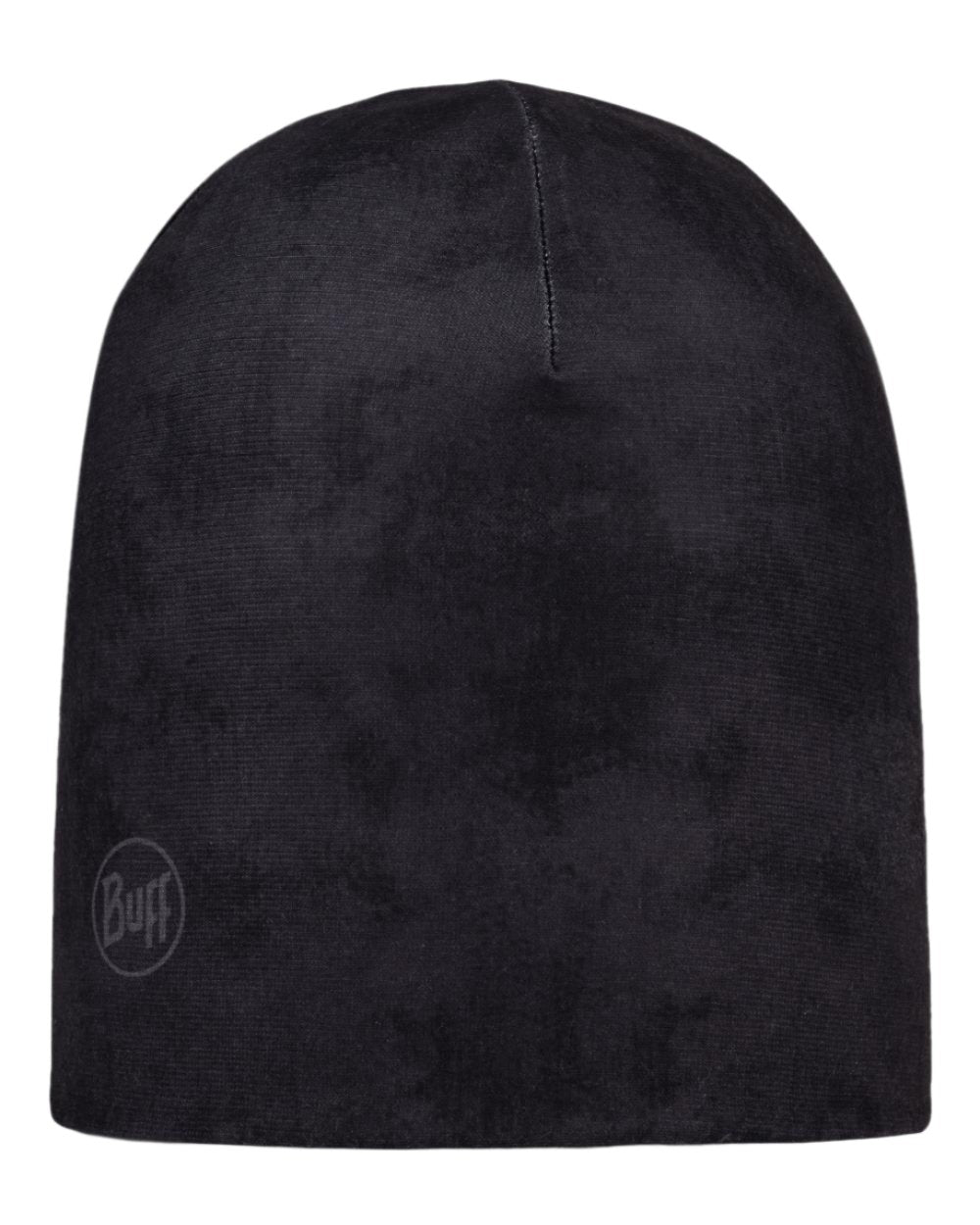 Graphite Coloured Buff Ecostretch Beanie on white background #colour_graphite
