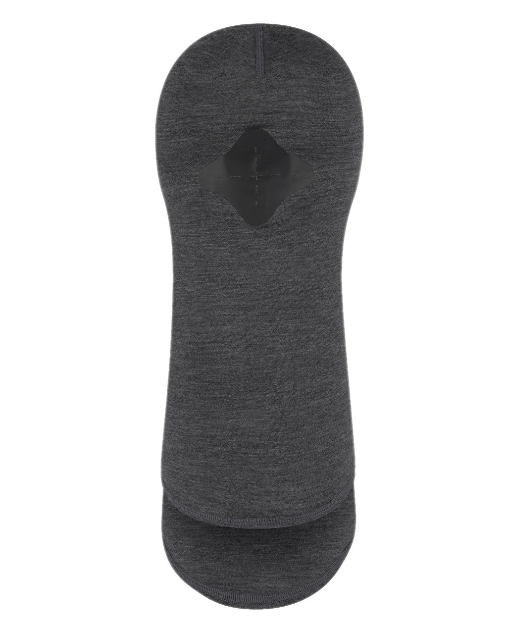 Grey Coloured Buff Merino Lightweight Balaclava on white background #colour_grey