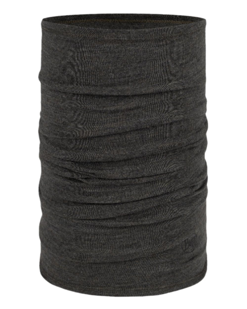 Bark Coloured Buff Merino Midweight Neckwear on white background #colour_bark