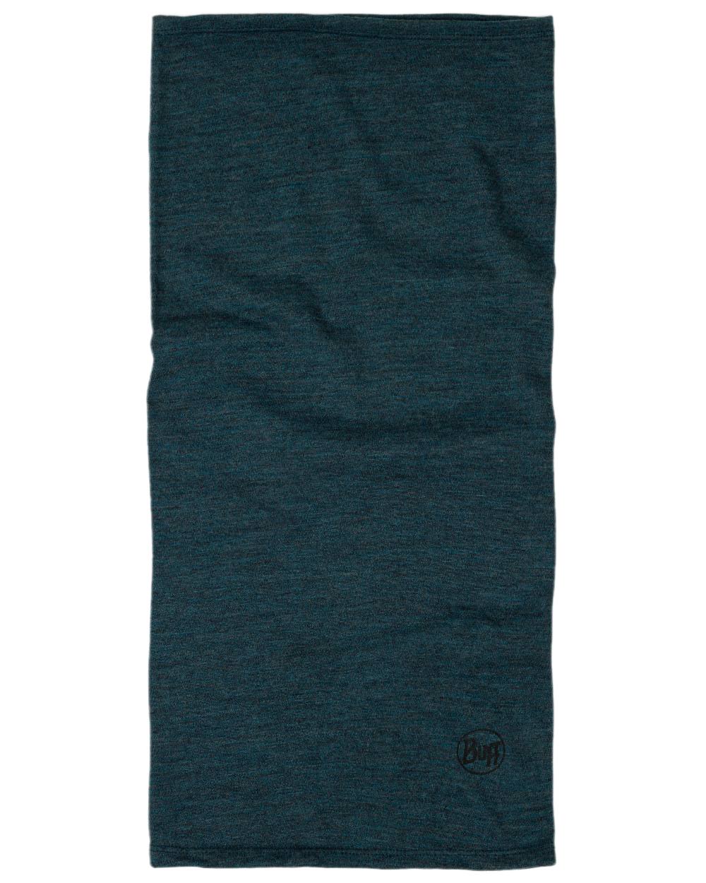 Tourmaline Coloured Buff Merino Midweight Neckwear on white background #colour_tourmaline