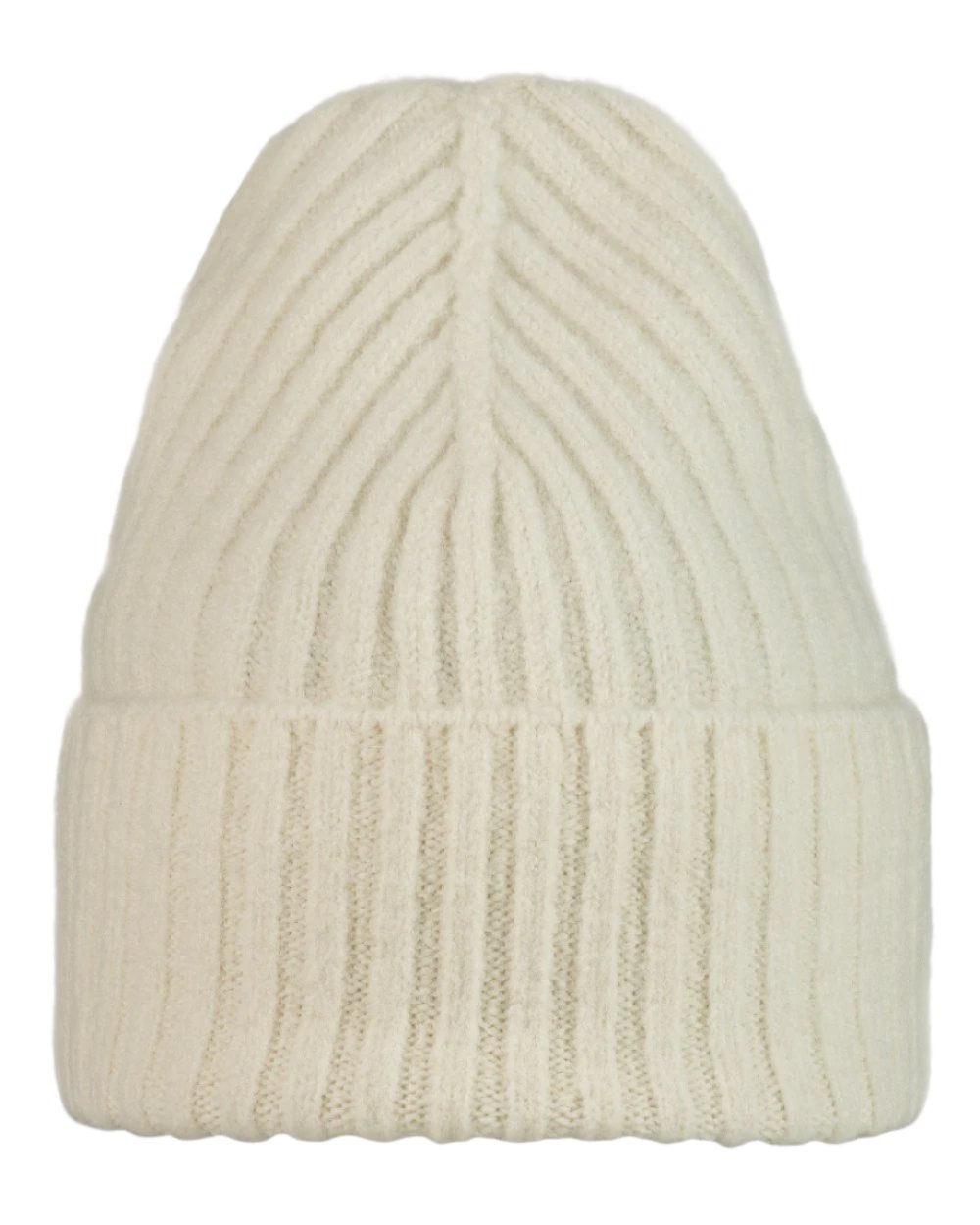 Ice Coloured Buff Nilah Knitted Beanie on white background #colour_ice