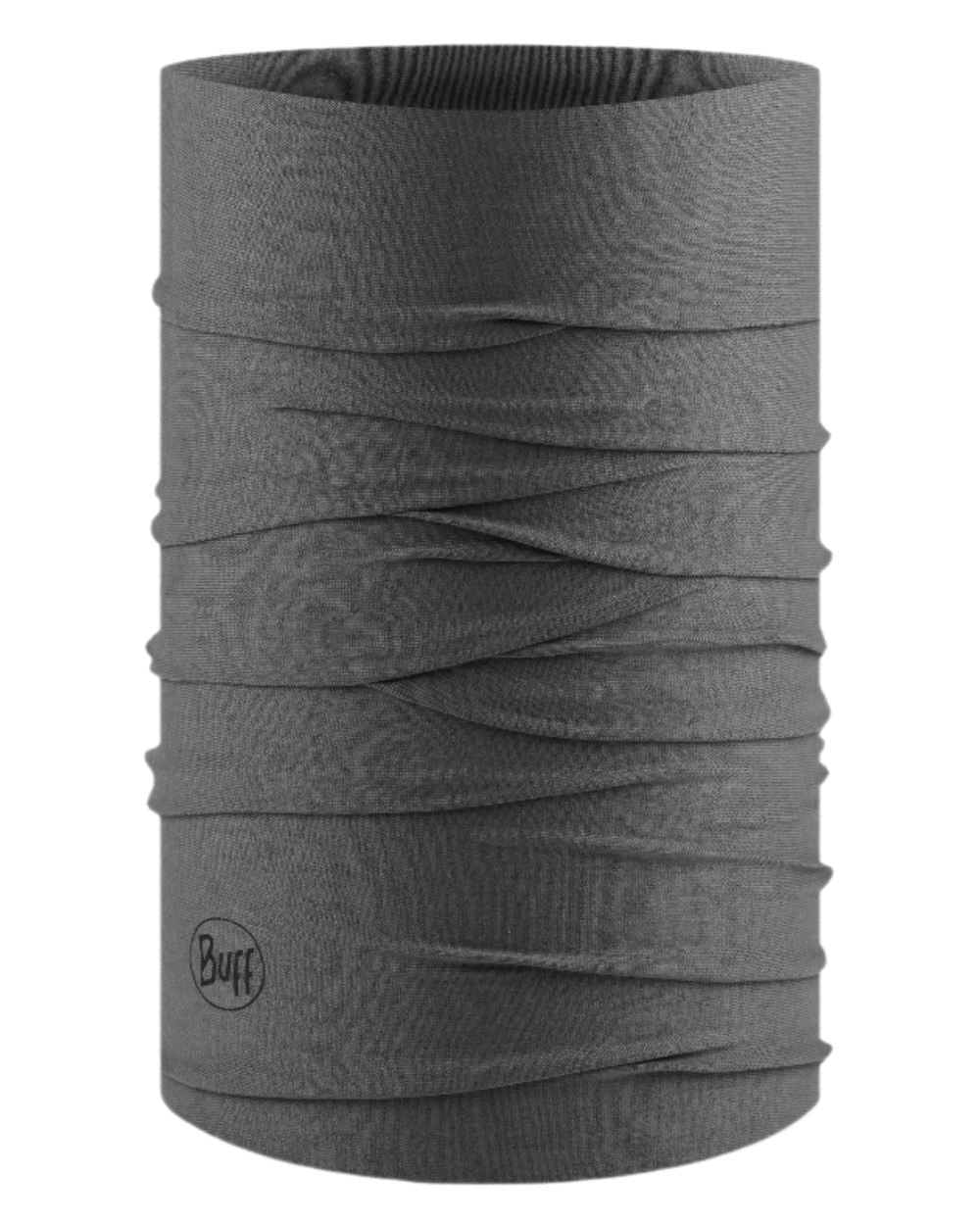 Castlerock Grey Coloured Buff Original EcoStretch Neckwear on white background #colour_castlerock-grey