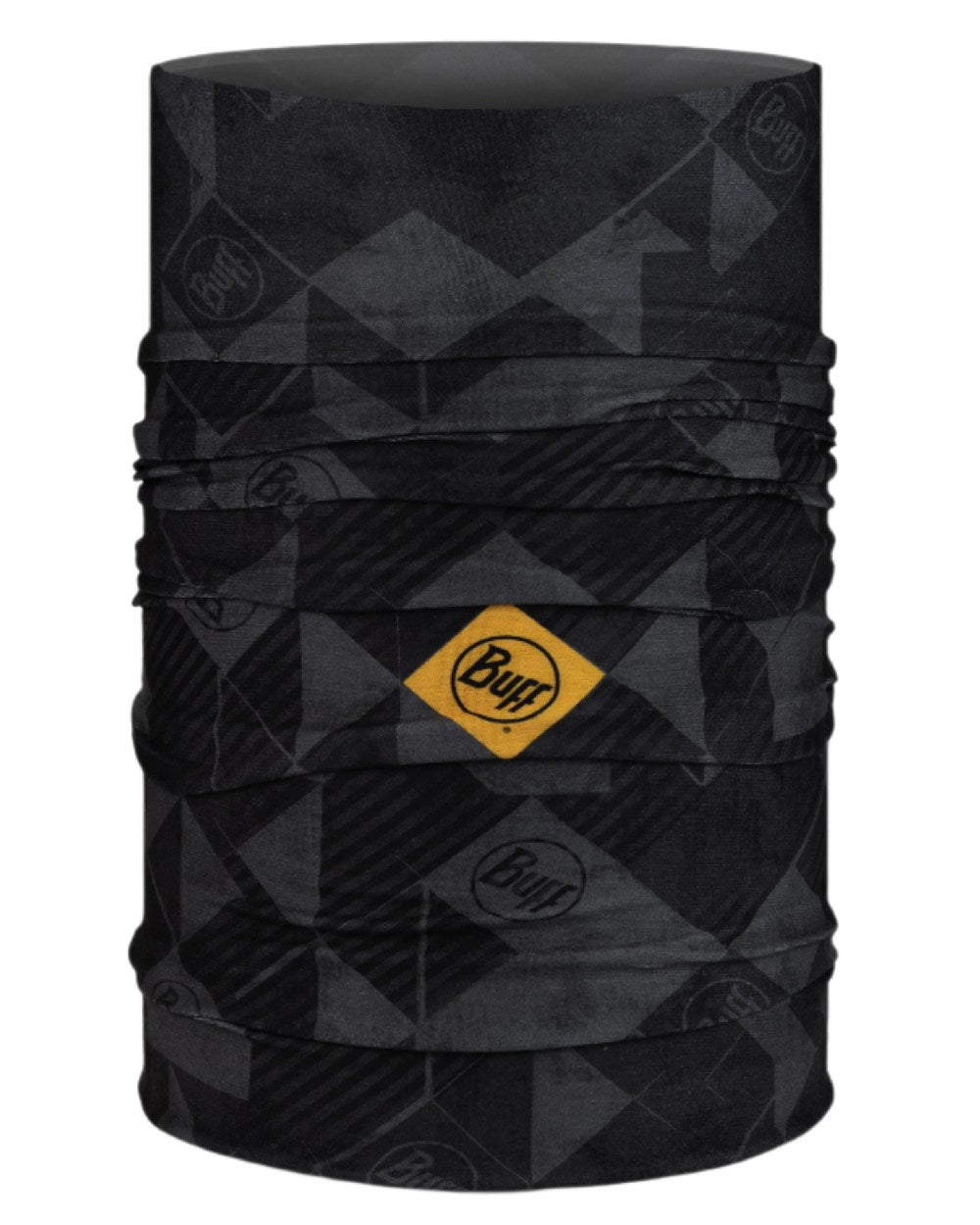 Graphite Coloured Buff Original EcoStretch Neckwear on white background #colour_graphite