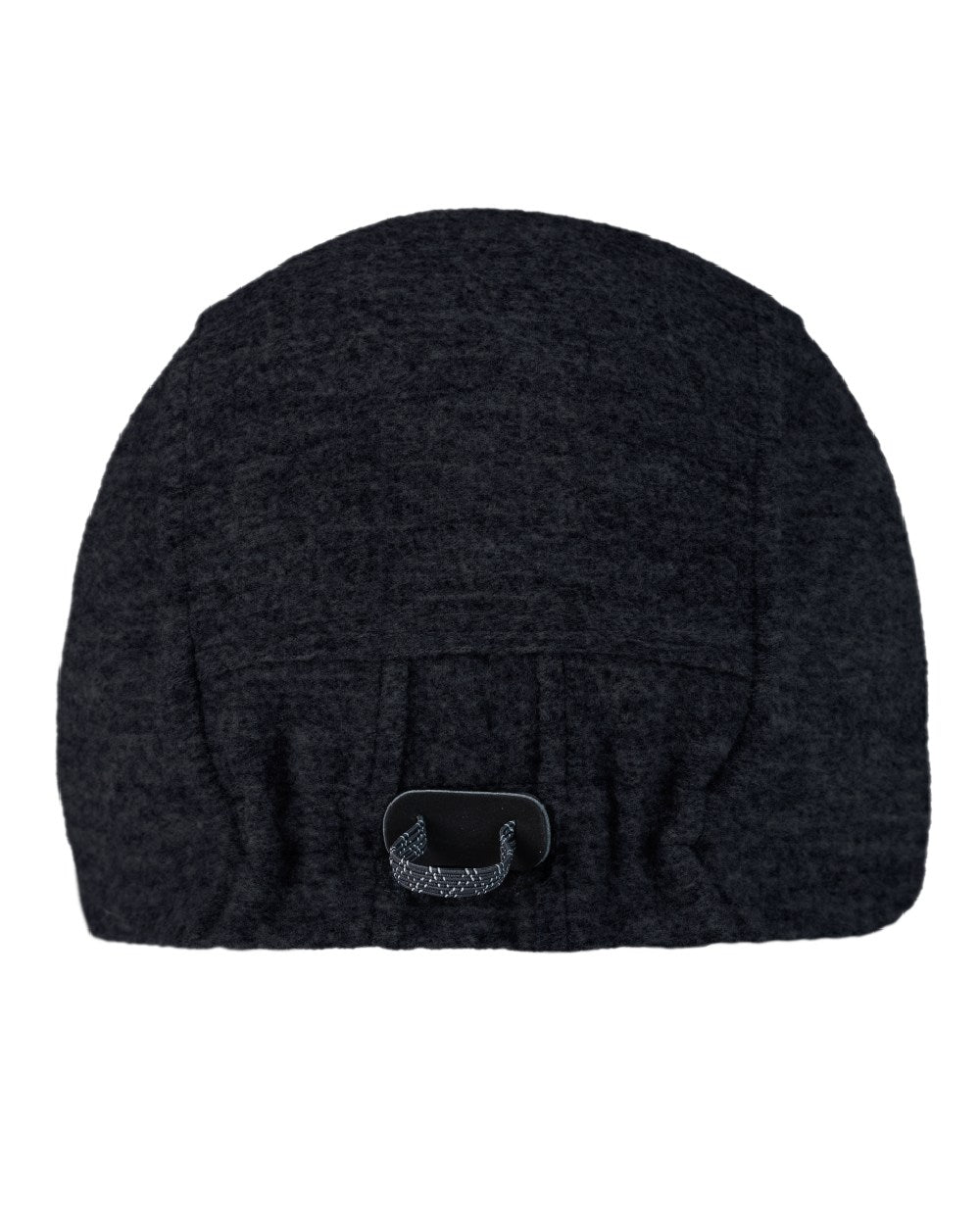 Black Coloured Buff Pack Merino Fleece Cap on white background #colour_black