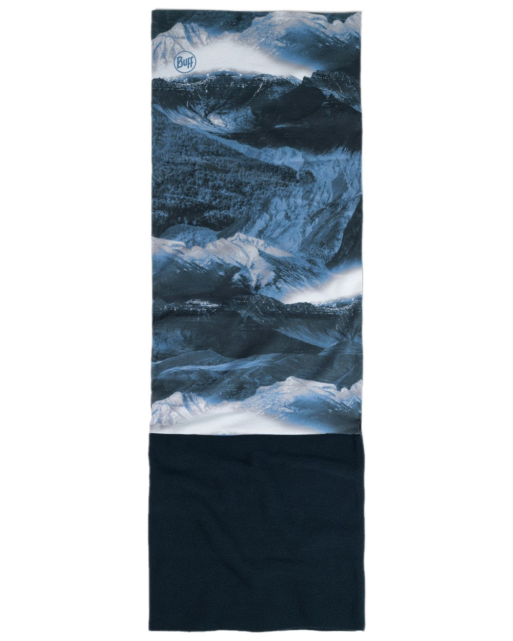 Blue Coloured Buff Polar Multifunctional Neckwear on white background #colour_blue