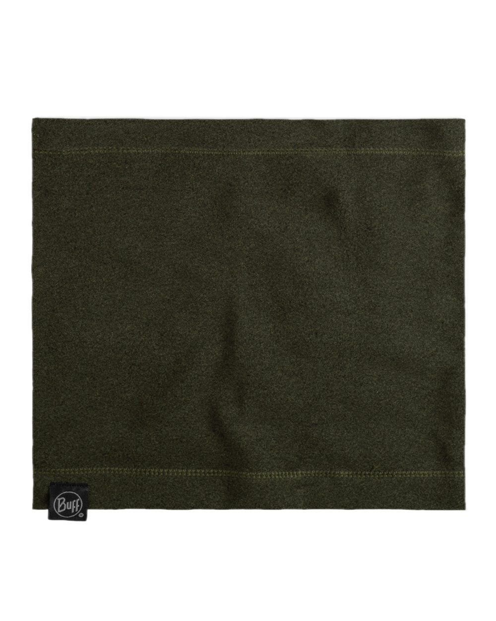 Bark Coloured Buff Polar Neck Warmer on white background #colour_bark